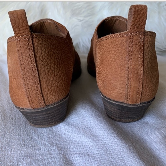 Lucky Brand joelle slip on western ankle boot - Picture 3 of 4